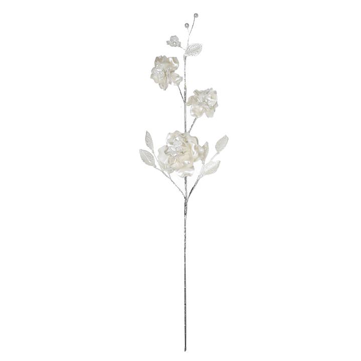 Acrylic Artificial Flower - Pearl Rose for wholesale by Fuji Merchandise Corporation
