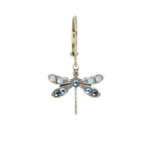 Baked Beads - Wholesale Dangle Earrings - Crystal Dragonfly Earring