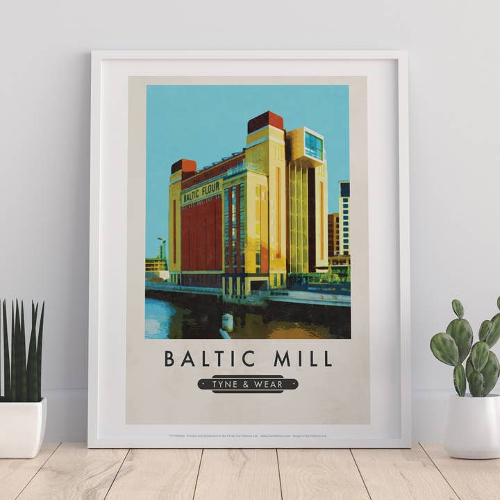 Lámina de alta calidad Baltic Mill, Tyne And Wear, 11 x 14 pulgadas para venta al por mayor de Star Editions
