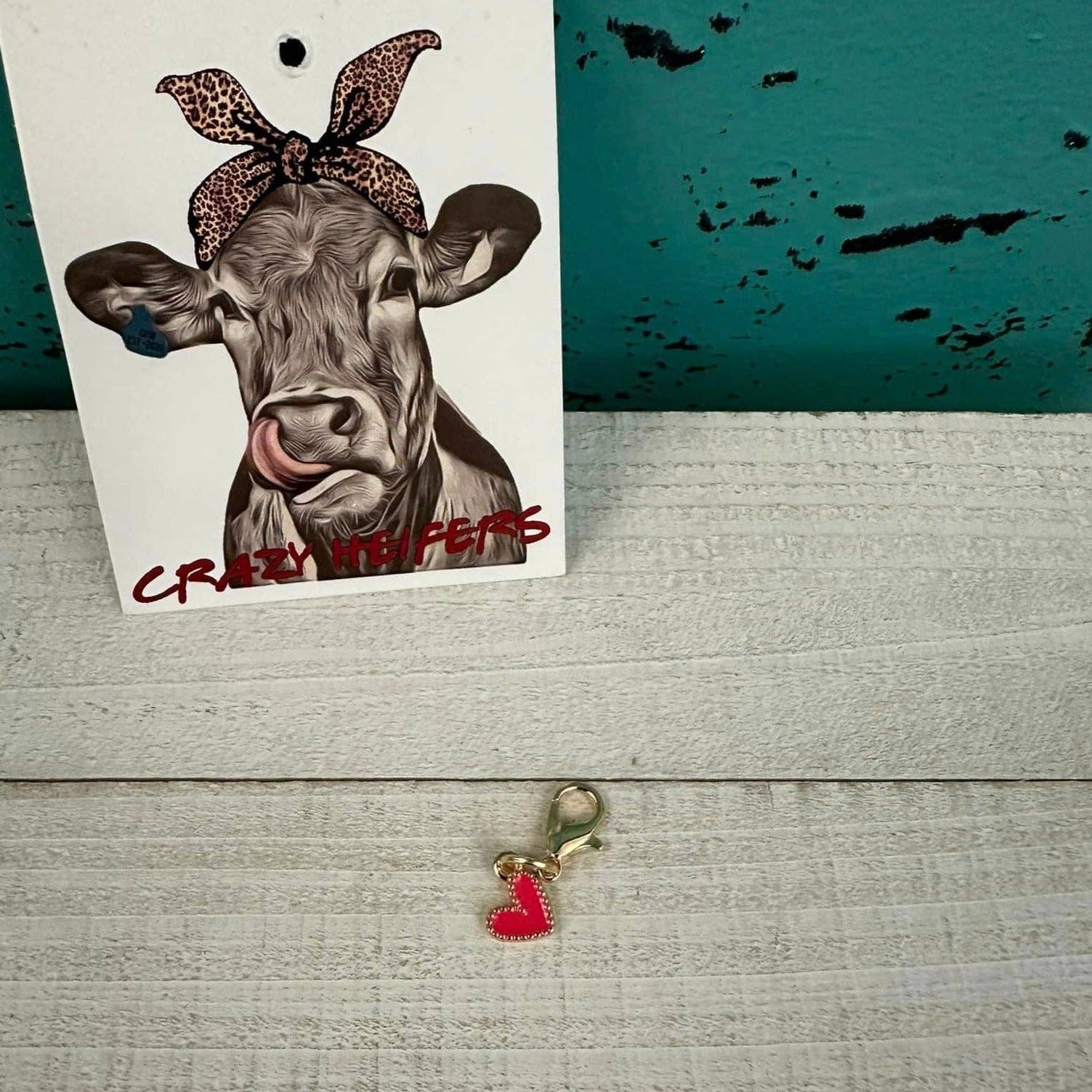 Crazy Heifers Wholesale - Wholesale Individual Charm/Pendant - Clip-on Charms Gold Tone V264