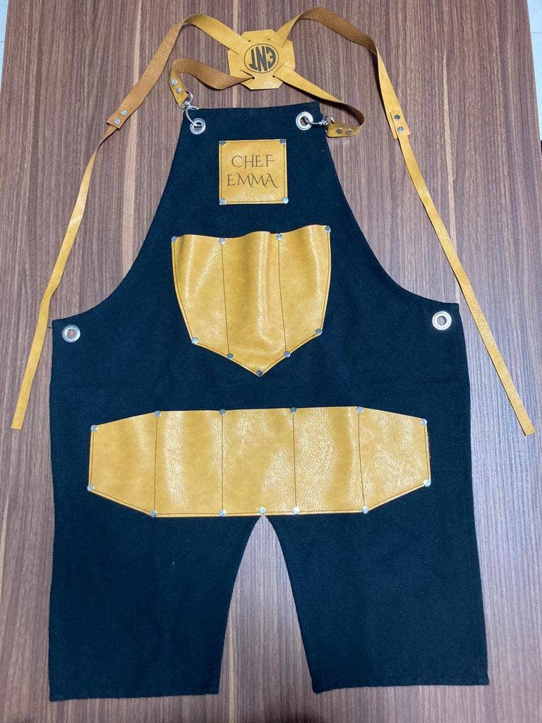 La Hammam - Wholesale Apron - High Quality Unisex Apron w leather pockets10