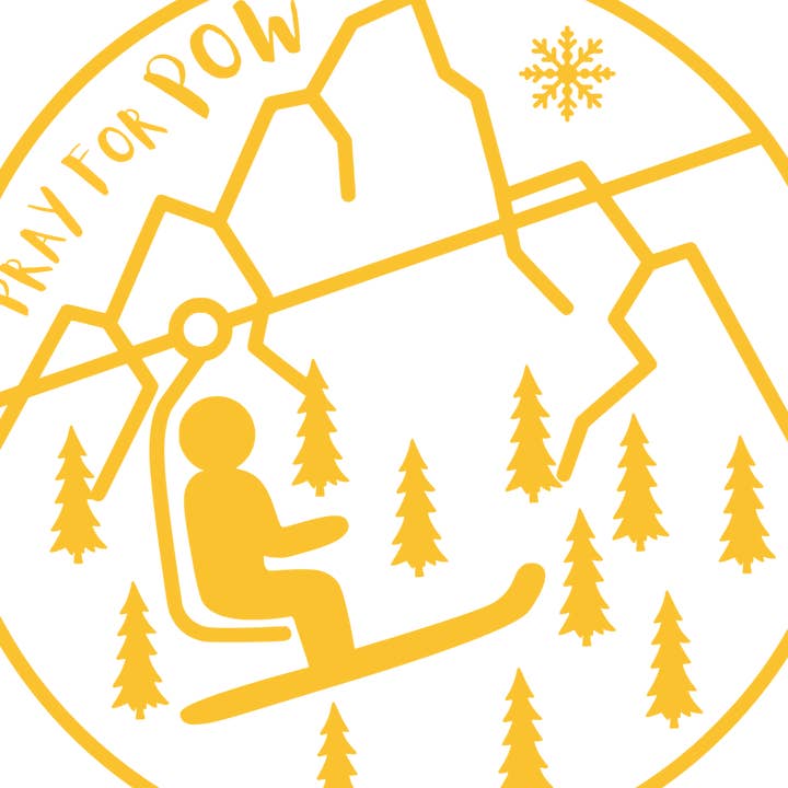 Spruce Seed LLC - Wholesale Hoodie - Kids - Kids Hoodie Pray For Pow Toddler-Ski Snowboard Sweatshirt