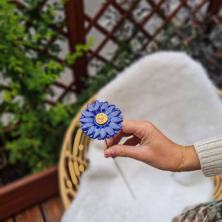 NaturoTheke - Wholesale Artificial Flowers - Gerbera diameter approx. 5 cm | 39 cm stem19