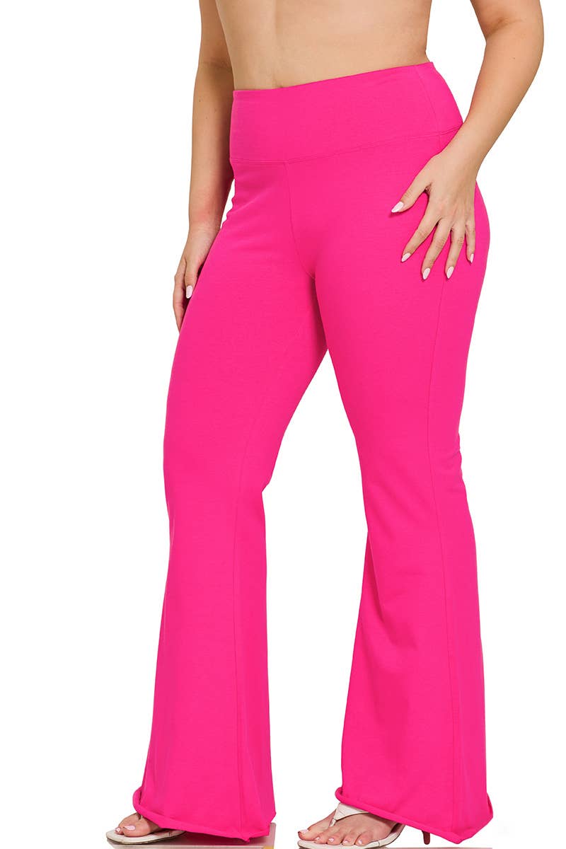 42POPS - Wholesale Athletic Pants - Women's - ,.....PLUS size Flare leggings yoga pants13