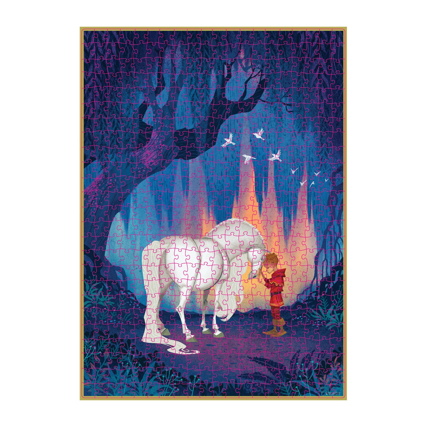 Barbo Toys - Wholesale Puzzle - Kids - Mio Min Mio - Art Puzzle - Forest - 500 pcs 
1