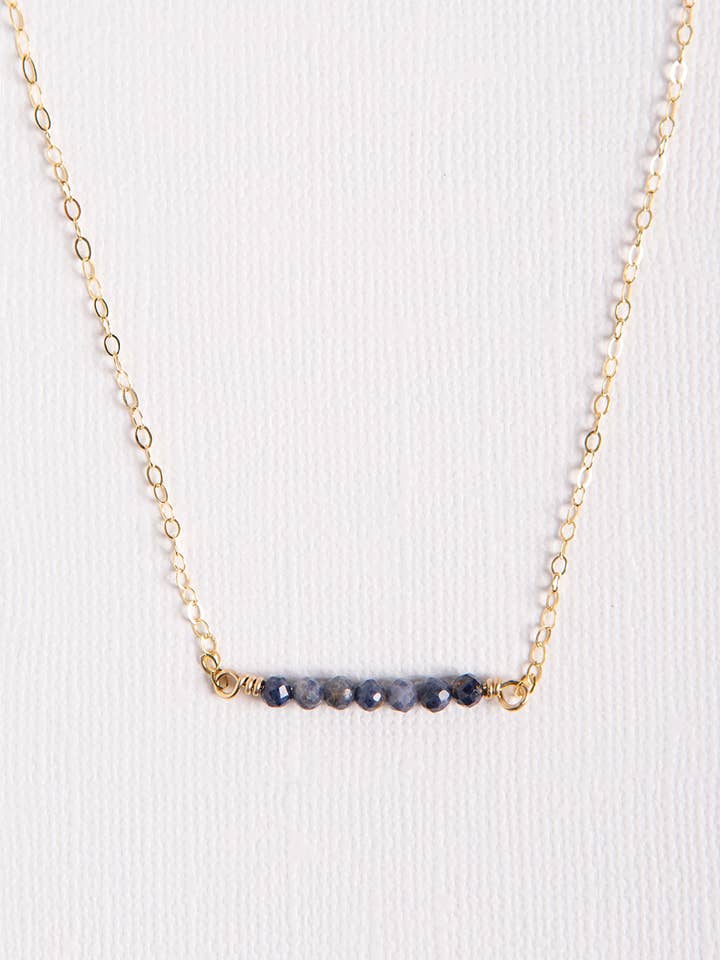Gallatin Necklace Large | Gold Filled for wholesale by Clovis Jewelry
