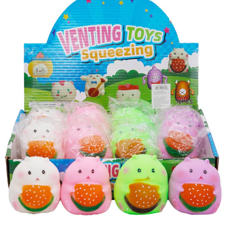 Cap Zone - Venta al por mayor Juguete blando - Niños y bebés - Hámster gordito, esponjoso, relleno de baba, suave y esponjoso