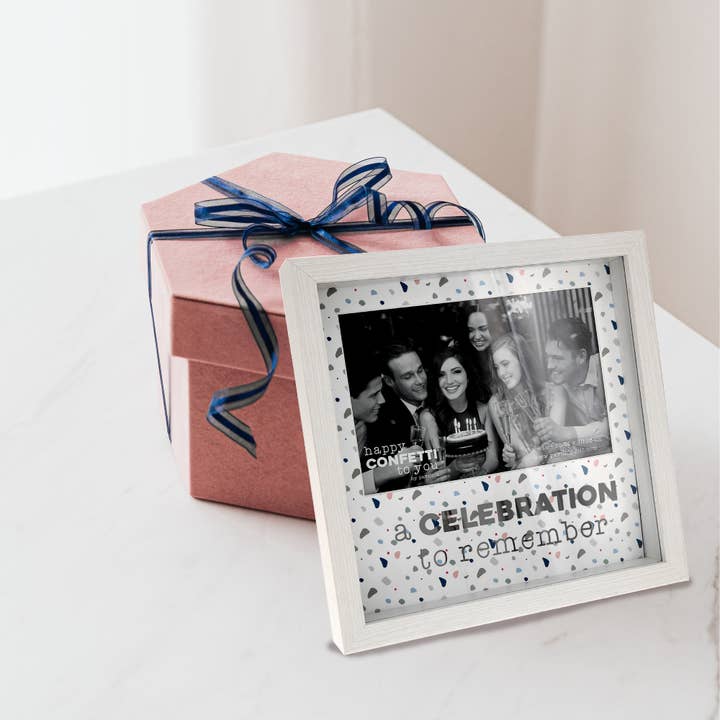 Pavilion - Wholesale Picture frame - Celebration - 7.5" Shadow Box Frame
(Holds 6" x 4" Photo)2