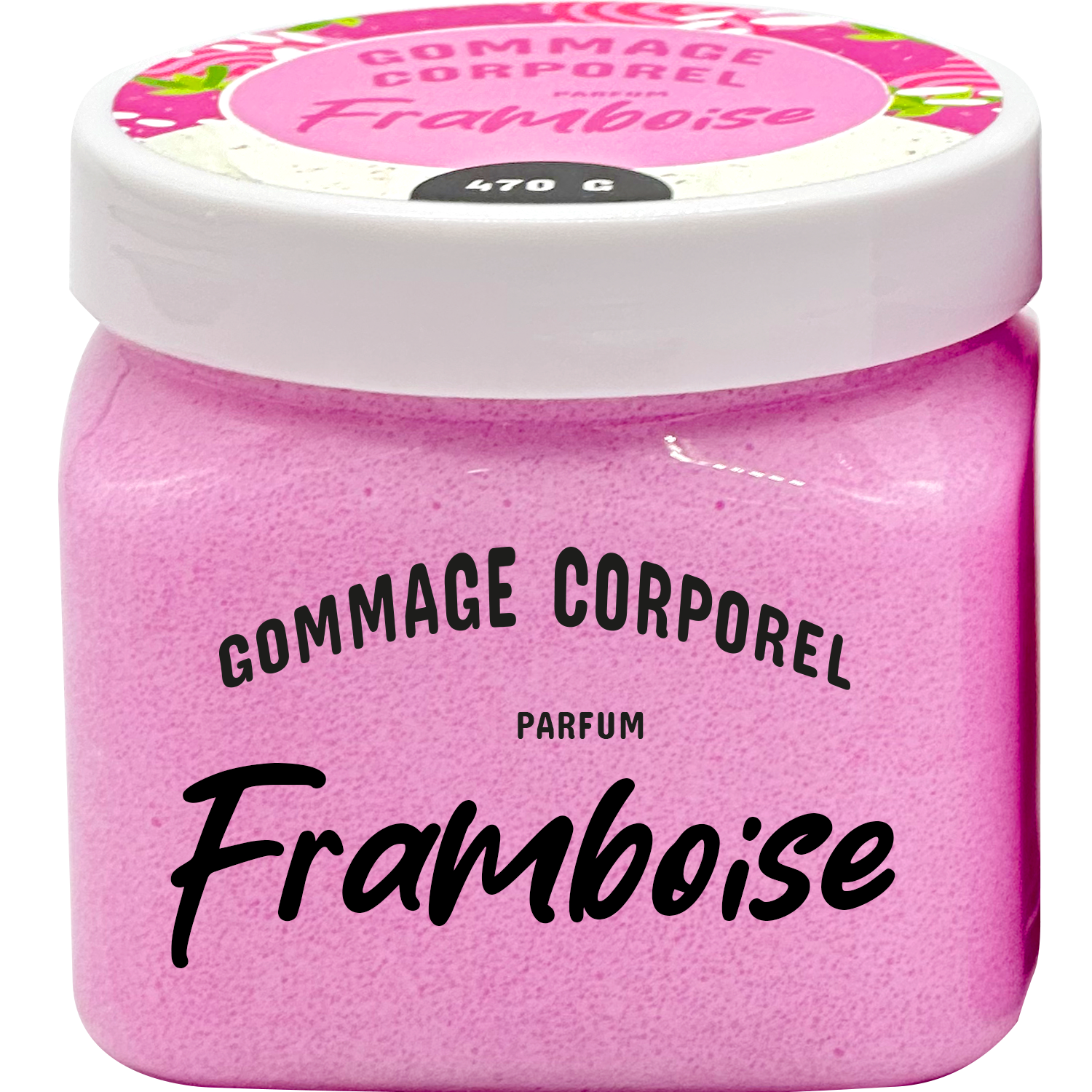 FRENCH TENDANCE - Wholesale Body Scrub/Exfoliant - Body scrub 470 g - Raspberry Scent - FRENCH TENDANCE2