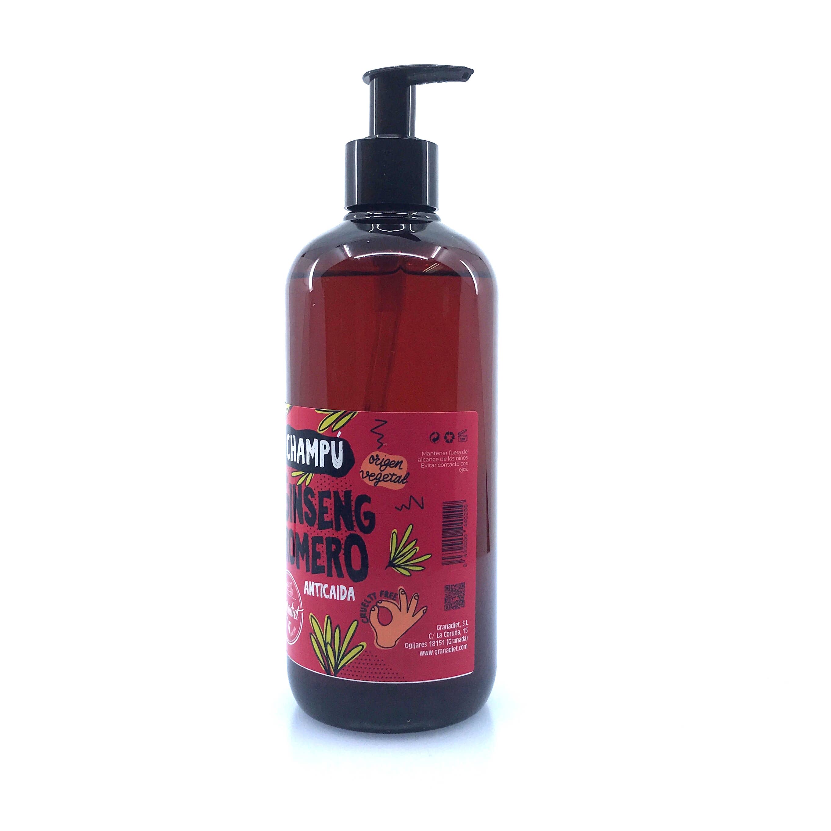 Granadiet - Wholesale Hair Shampoo - Caida Ginseng Rosemary Shampoo 500 Ml1