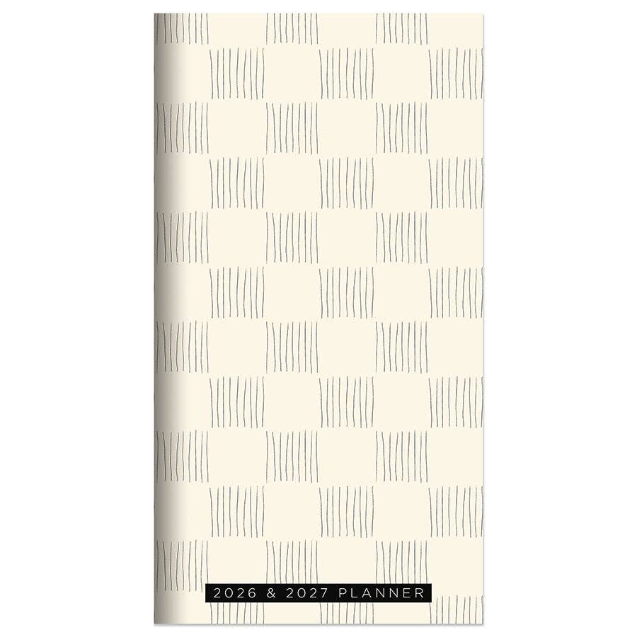 TF Publishing - Paper Goods – wholesale Planner – 2026-2027 Checkerboard Small Monthly Pocket Planner9