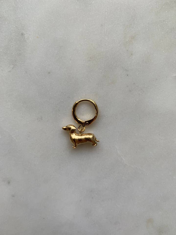 Dachshund single hoop for wholesale by Ohhheylovely