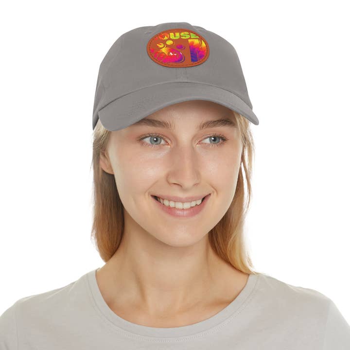 RC'nSONS - Wholesale Baseball Cap - Women's - Hat with Leather Patch (Round)6