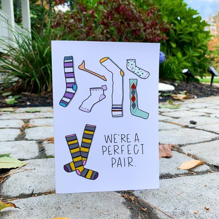 Stone Donut Design, LLC - Vendita all'ingrosso Biglietti d'amore - Siamo la Coppia Perfetta - Biglietto Divertente per Relazioni di StoneDonut Design1
