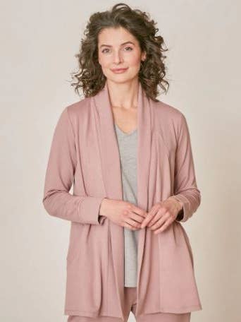 Vest van zacht badstof met ribgebreide rand voor wholesale door Mr. Max