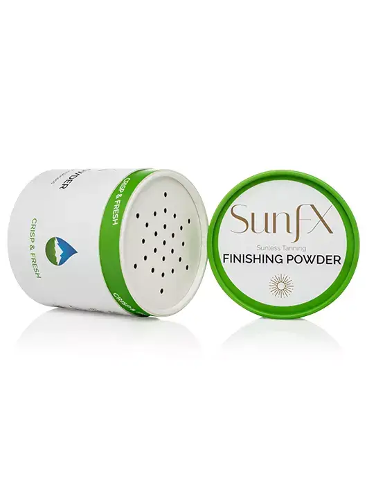 SunFX America LLC - Wholesale Makeup Setting Spray/Powder - Finishing Powder Shaker - BACK BAR/not resale5