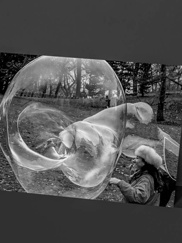 NYC / The Bubble n2 / Greeting Card for wholesale by Eliot Siegel & The British Art Gallery