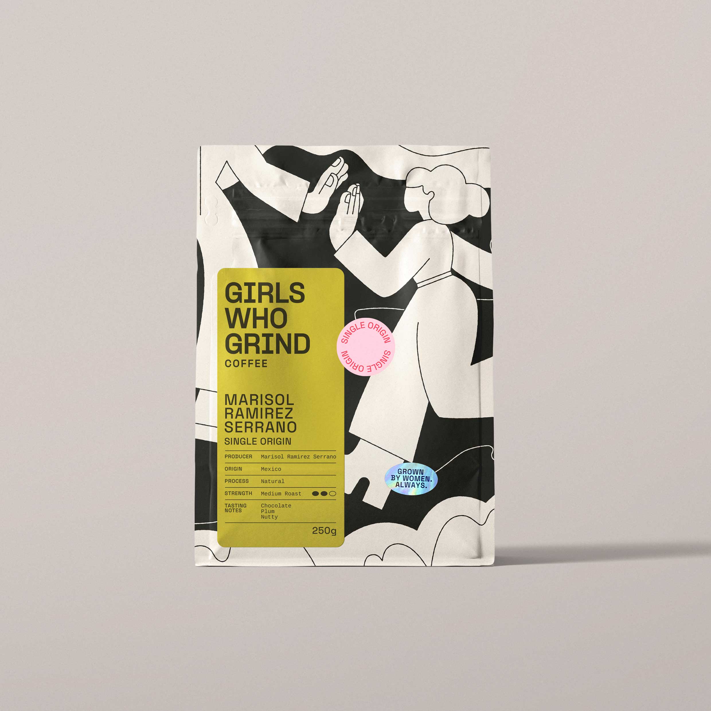 Girls Who Grind Coffee – wholesale Coffee beans – Coffee, Marisol Ramirez Serrano, Single Origin, Mexico.