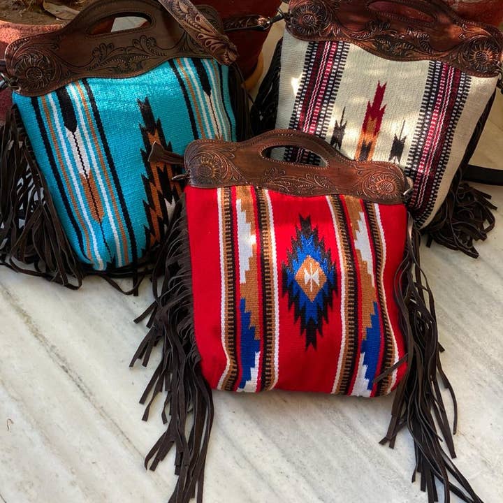 Bonanza leathers women's cowhide crossbody H17 for wholesale by Rodeo