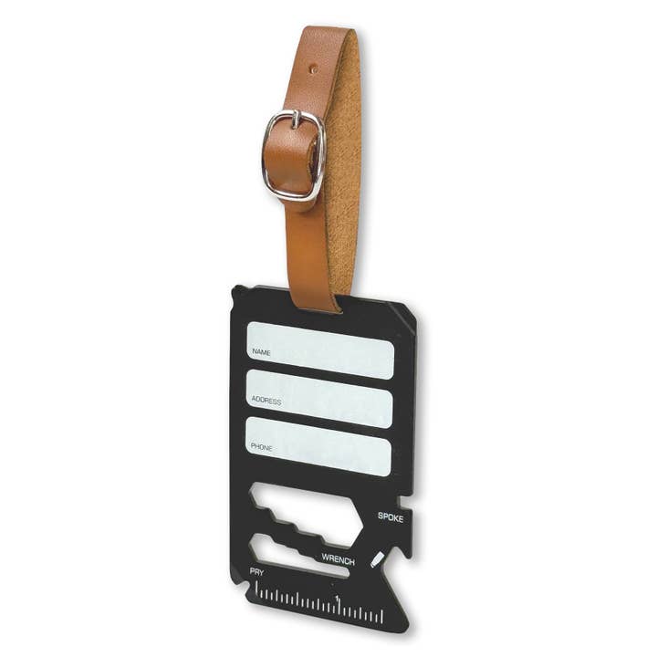 Tag-Tool, luggage tag & multi-tool for wholesale by Lucky Jack