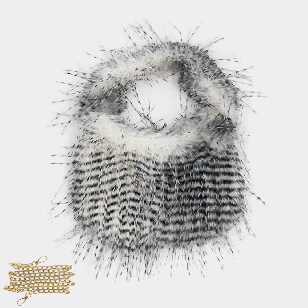 Sensibling Corp. - Vendita all'ingrosso Borsa con manico - Donna - Borsa a mano/borsa a tracolla Furry
9