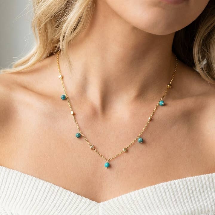 Anarchy Street – wholesale Hänge-/berlockhalsband – Lättesnygg Mix Bead Charm halsband