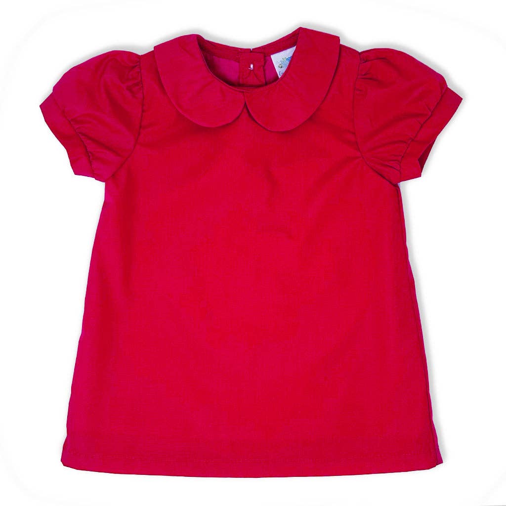 Carson Elizabeth Kids - Wholesale Dress - Kids - Red Dress0