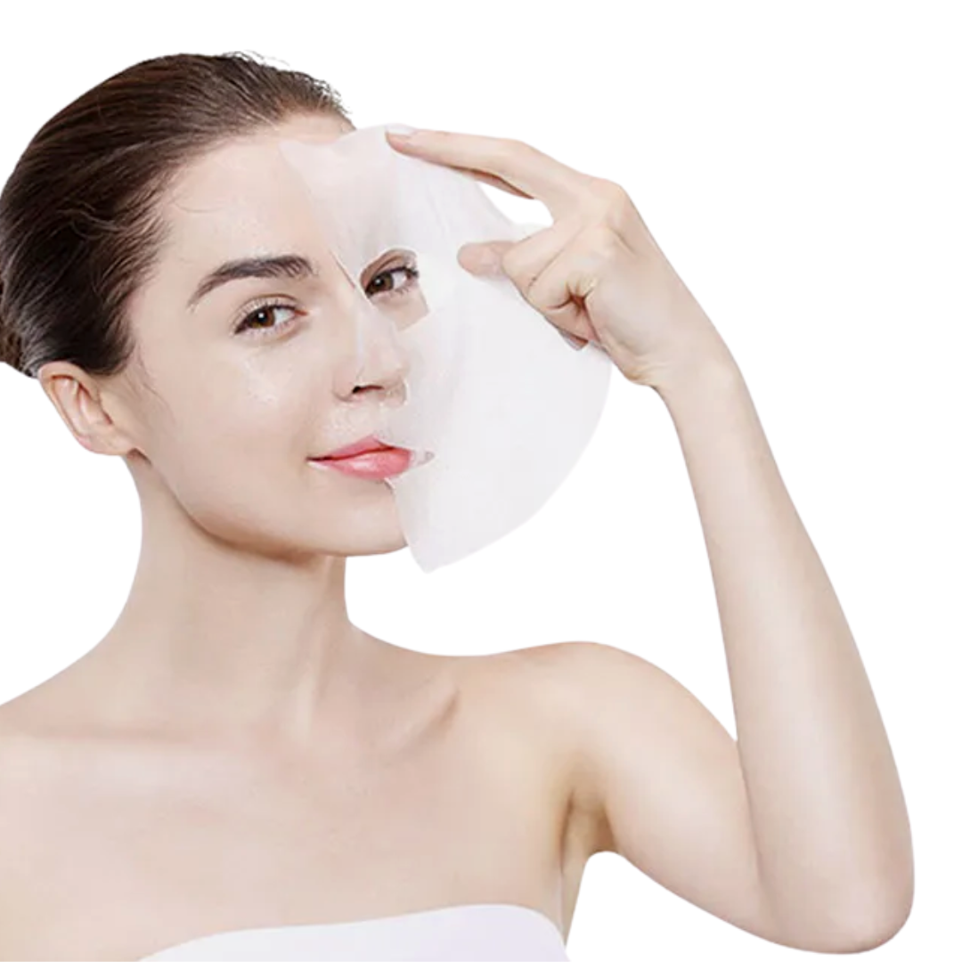 Naked Glow - Wholesale Skincare Face Mask - Hyaluronic Acid Glowing Facial Sheet Mask2