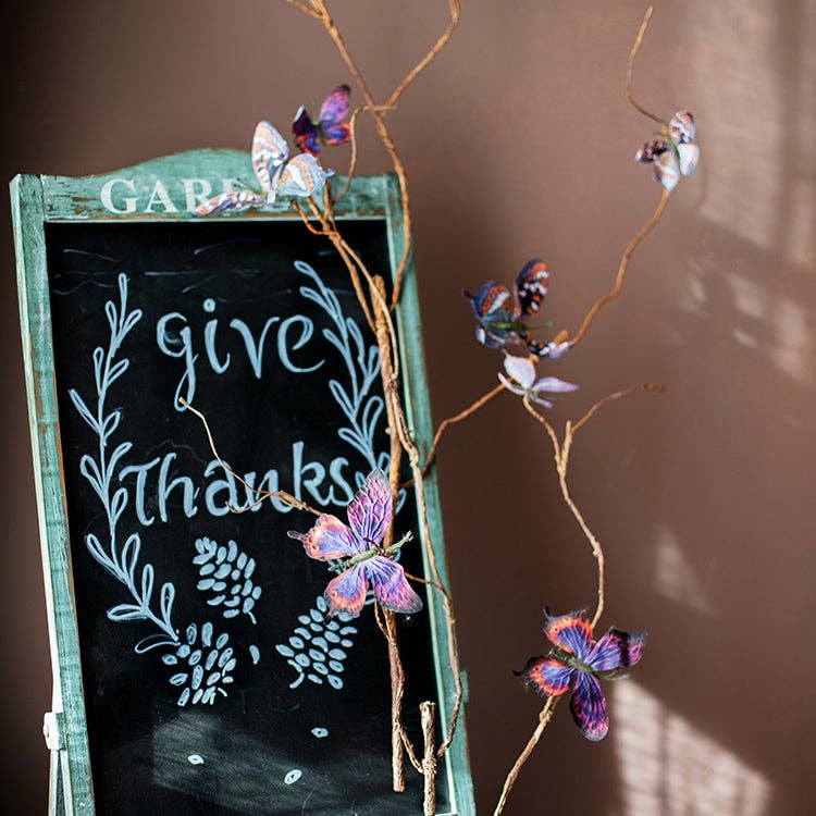 Rustic Reach - Vente Décorations de table - Lot de 5 pinces à papillons choisies au hasard4