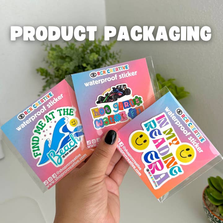 RCR Creative - Wholesale Sticker - Happy Thoughts Sticker