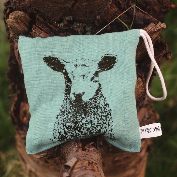 lavender pillow mint sheep for wholesale by Frohstoff Meike Marie Buchholz