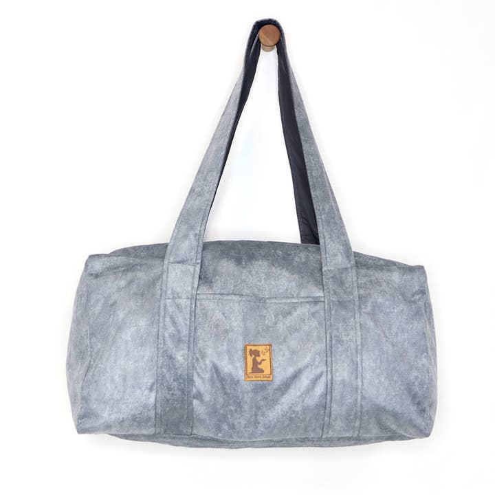 Gray Duffel for wholesale by New Hope Girls