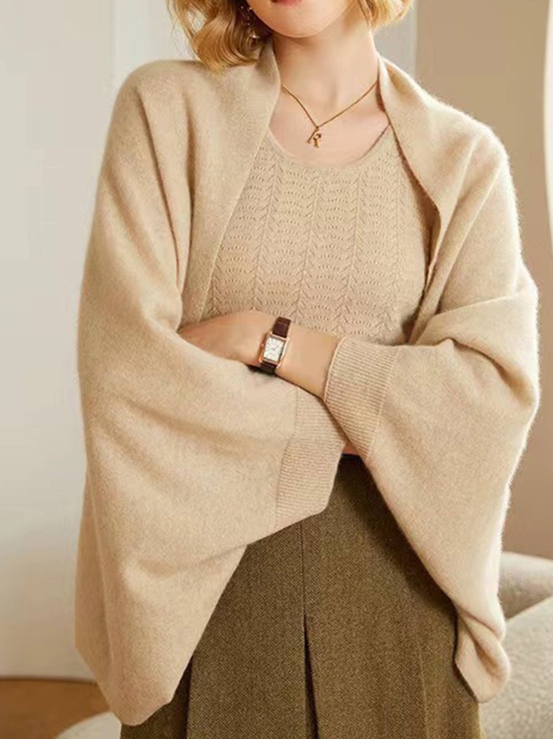 Wholesalesir - Wholesale Cardigan - Women's - Solid Color Cardigan1