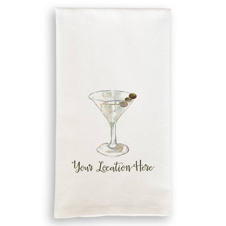 Olive A Martini with Location for wholesale by French Graffiti