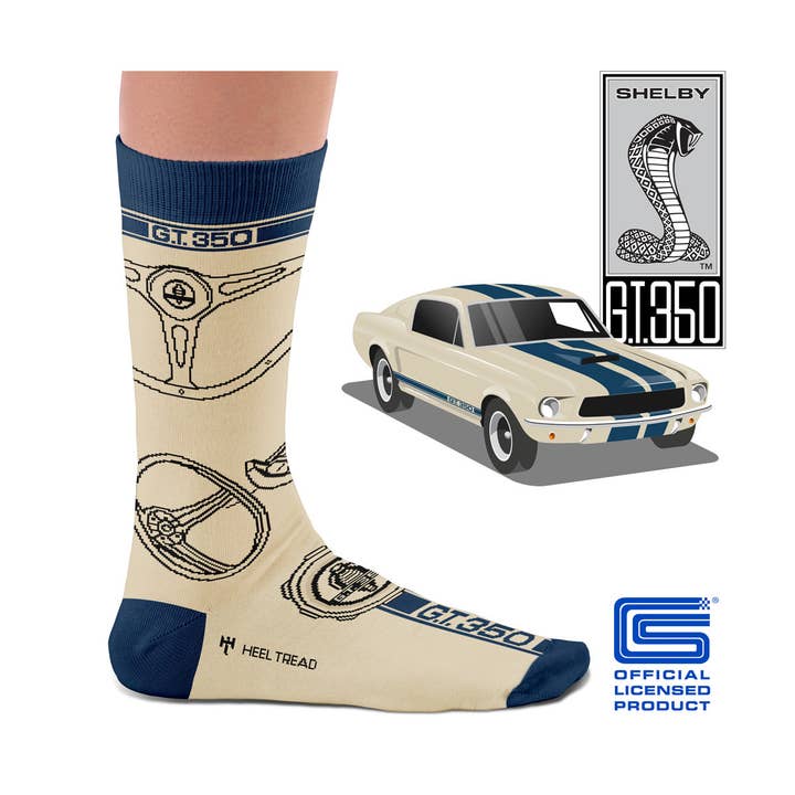 Calcetines Shelby Mustang GT 350 para venta al por mayor de Sock Affairs
