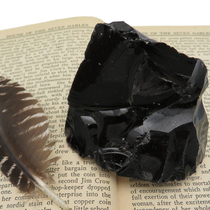 Rock Paradise - Wholesale Spiritual Stone/Crystal - Crystal Obsidian Chunk - Natural Raw Black Stone