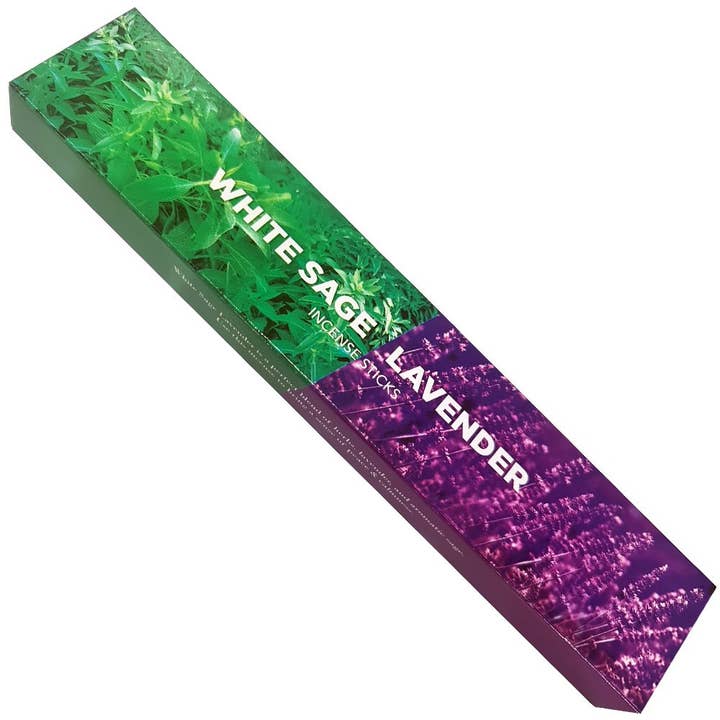 Vit Salvia & Lavendel 15g New Mon Aromas för wholesale av Wonder Incense