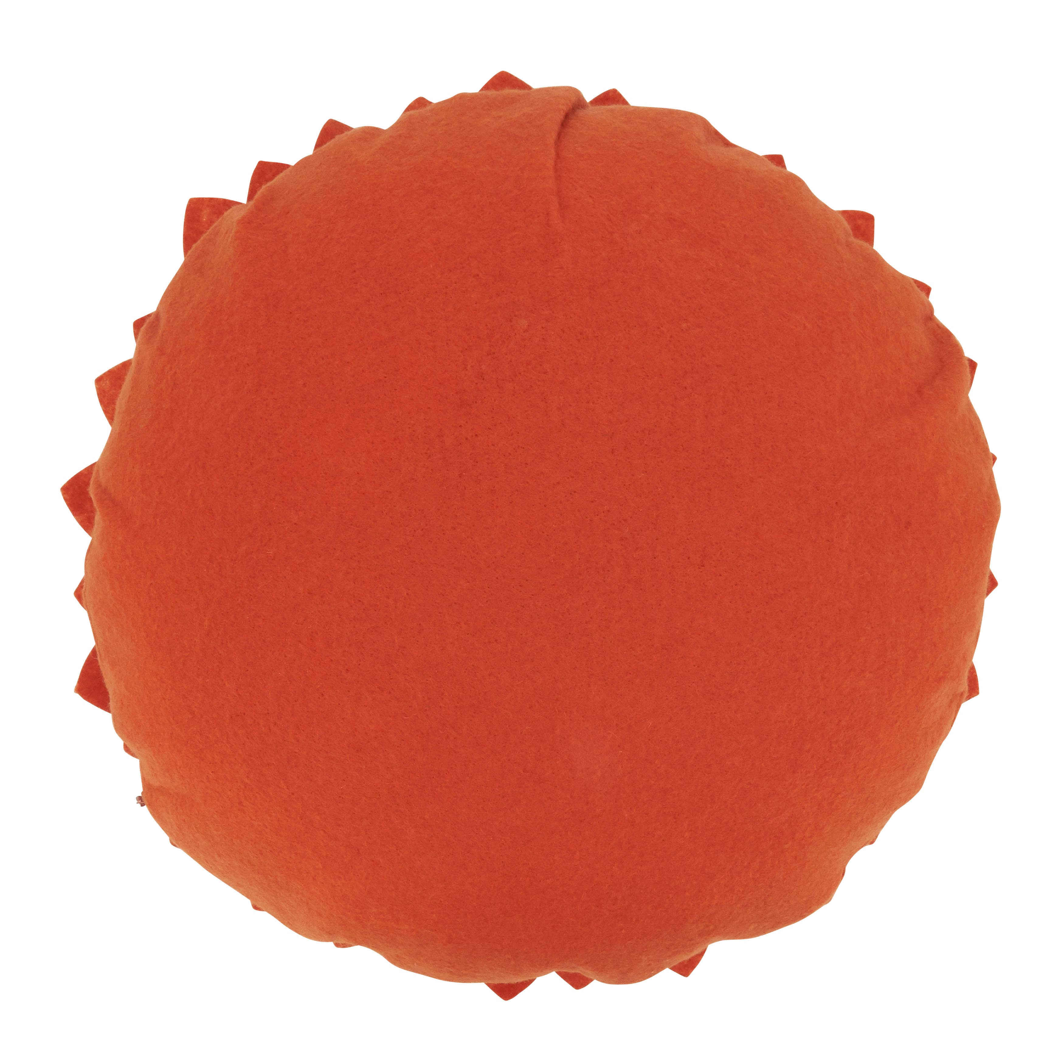 Saro Lifestyle - Wholesale Throw/Decorative Pillow - Felt Flower Pillow - Poly Filled21