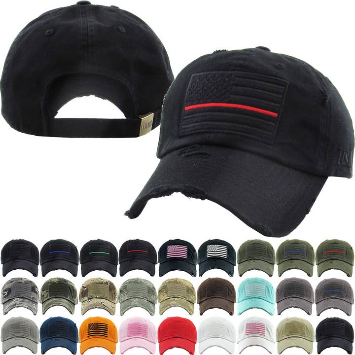 Flag; Tactical Vintage Ballcap for wholesale by KBETHOS