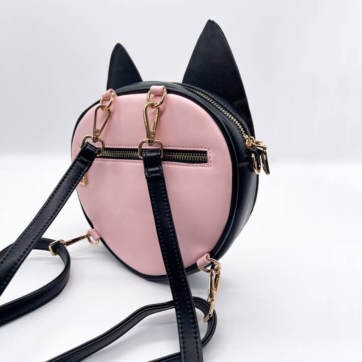 Yoshi Yoshitani LLC - Wholesale Crossbody Bag - Women's - Kitsune Convertible Bag : Pink15