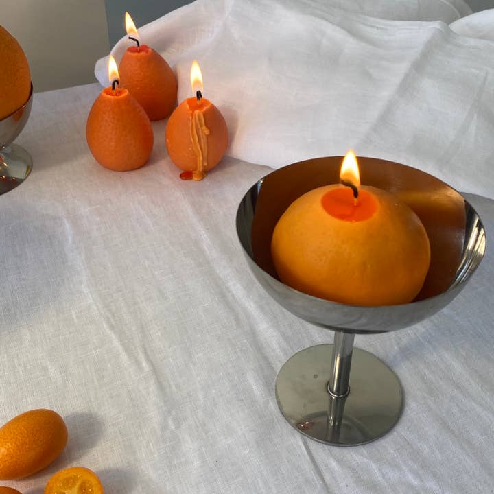 Orange Mandarin Candle for wholesale on Faire