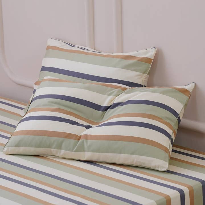 Ackly Bamboo - Harmony Stripe Pillowcases Pair for wholesale by Sheet Story