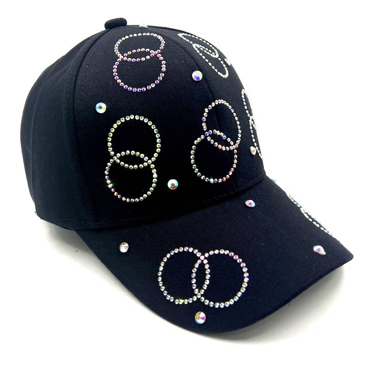Casquette à strass Double O Infinity pour la vente par Diacly