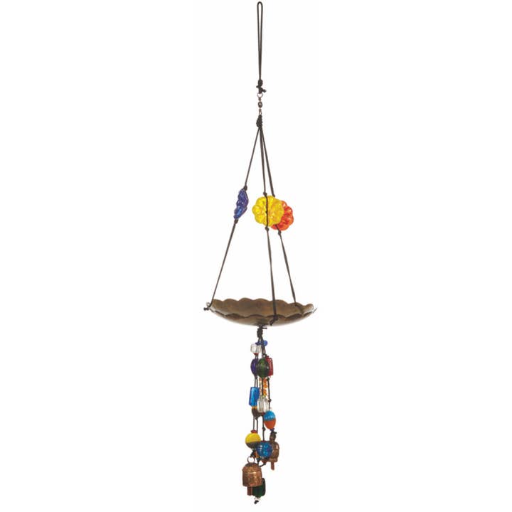 Moksha Imports - Wholesale Bird Feeder - The Bird Feeder/beads & bell