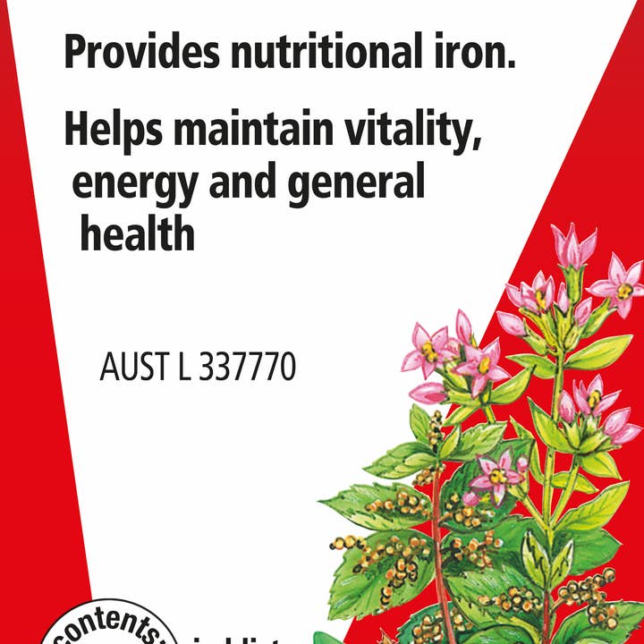 Natures Basket - Wholesale Oral Supplement/Vitamin - Floradix Iron Tablets Plus 84t