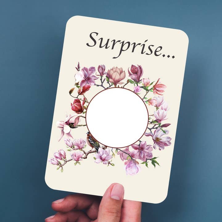 ¡Sorpresa! Tarjeta rasca y gana MAGNOLIA, Mayflower. para venta al por mayor de sidonie blondel