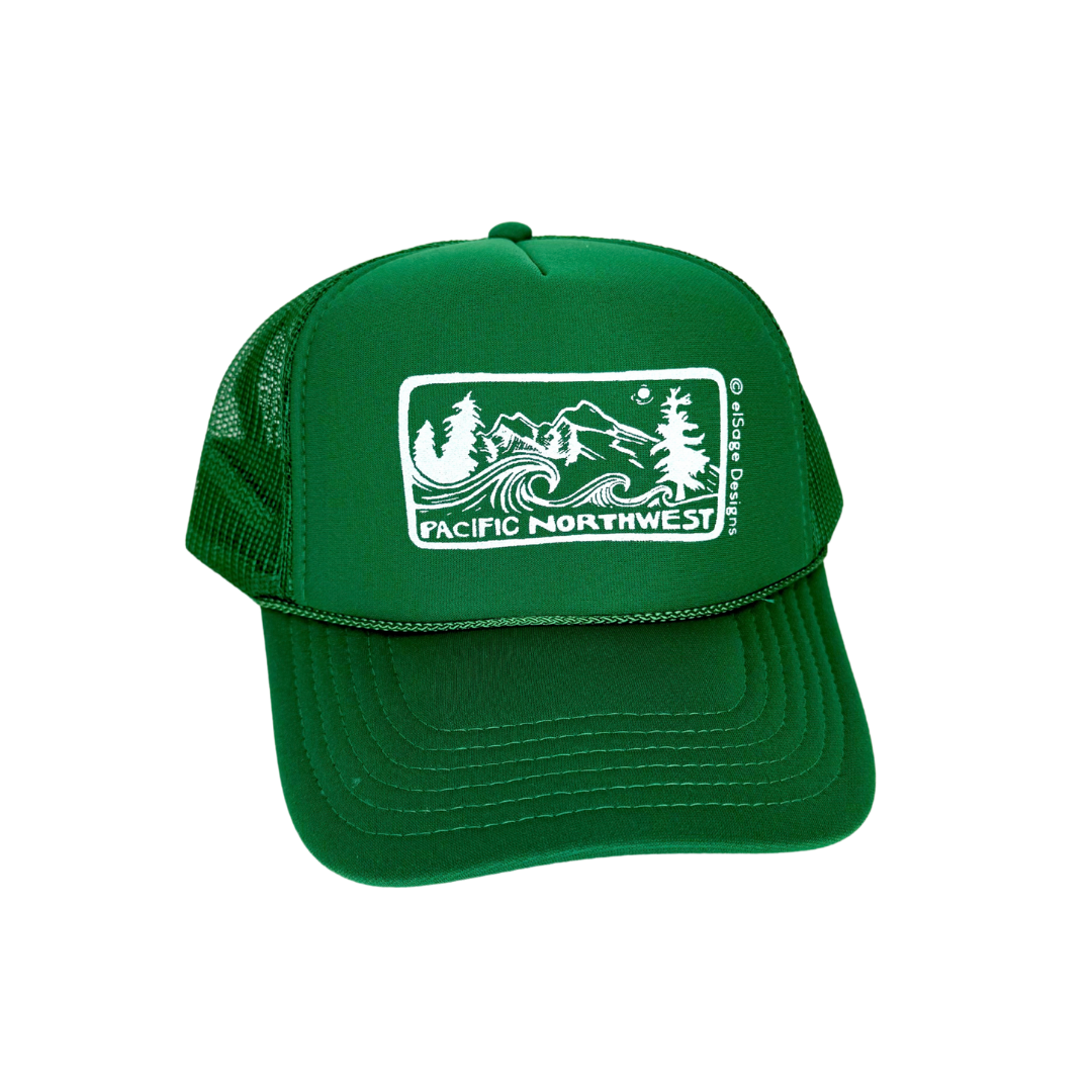 elSage Designs - Wholesale Trucker Hat - Unisex - Pacific Northwest 2.0 Foam Trucker Hat5