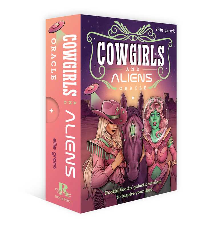 Simon & Schuster - Wholesale Tarot Cards - Cowgirls and Aliens Oracle by Ellie  Grant2