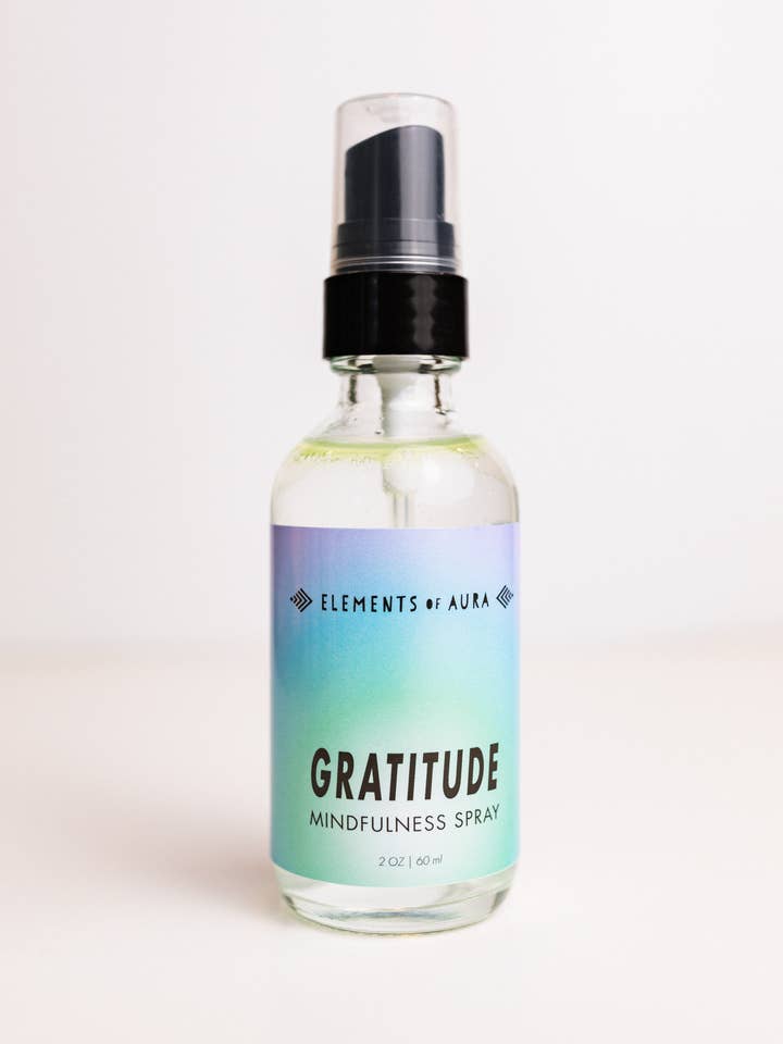 Taknemmelighed Mindfulness Spray for engroshandel hos Elements of Aura