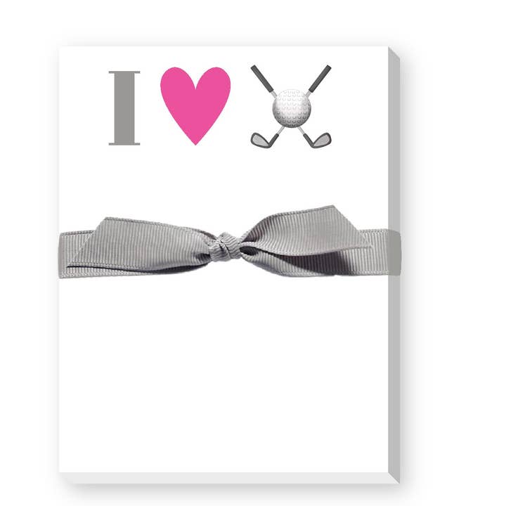 Donovan Designs - Wholesale Notepad - I LOVE PICKLEBALL, GOLF, TENNIS, PADDLE MINI NOTEPADS1